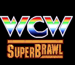 WCW Super Brawl Wrestling (USA) Title Screen
